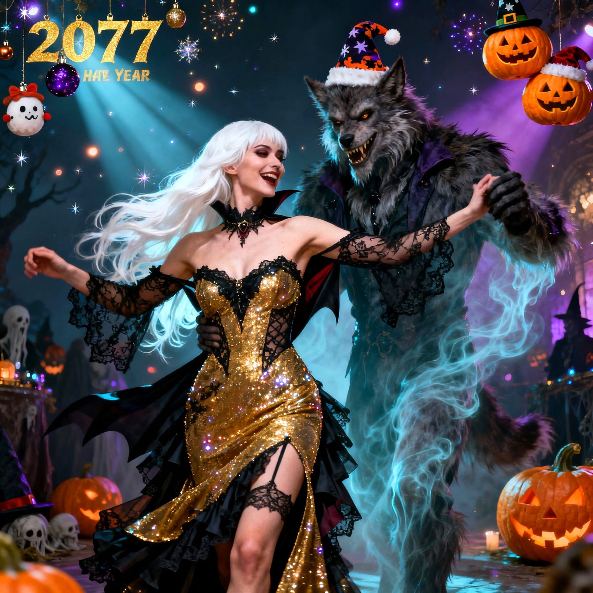 Happy Halloween New Year My Dear^^🎃🎇🎆