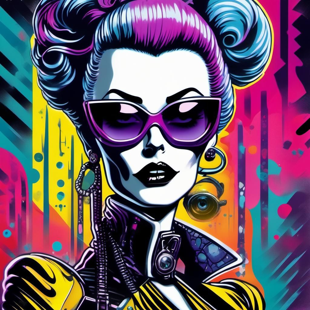 Pop Art Dreamgirl - AI Generated Artwork - NightCafe Creator