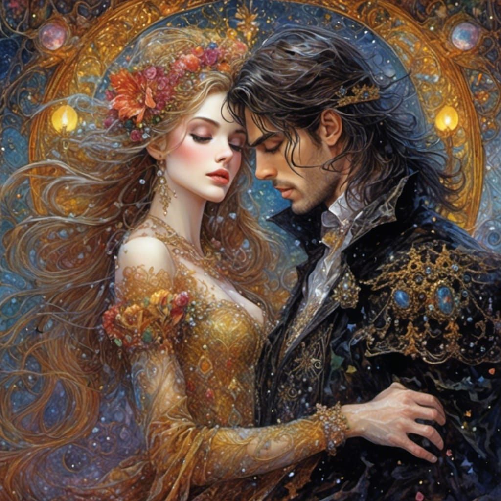 Dark Romance <lora:Charming:0.2> 