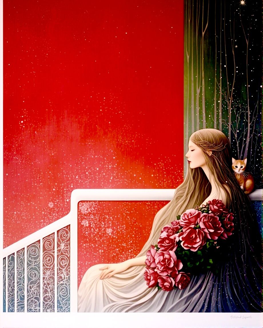 I can sense him coming, Kitty