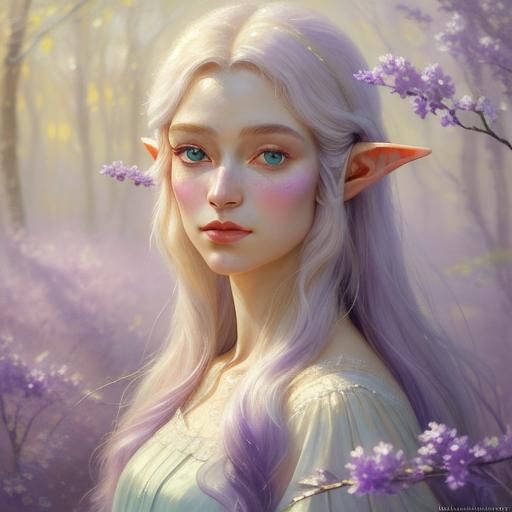 Elven portrait