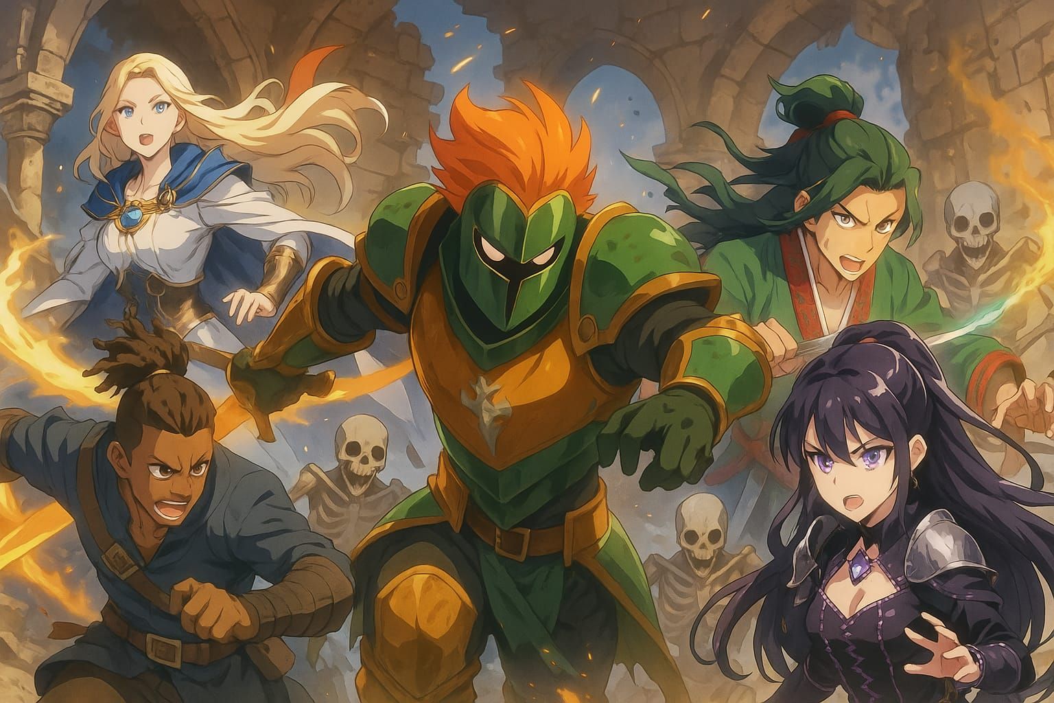 Dawnshadow Party (anime version)