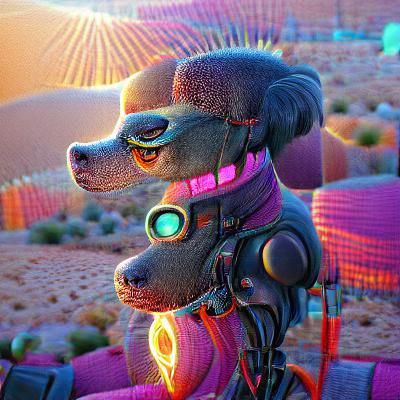Cybernetically enhanced dog