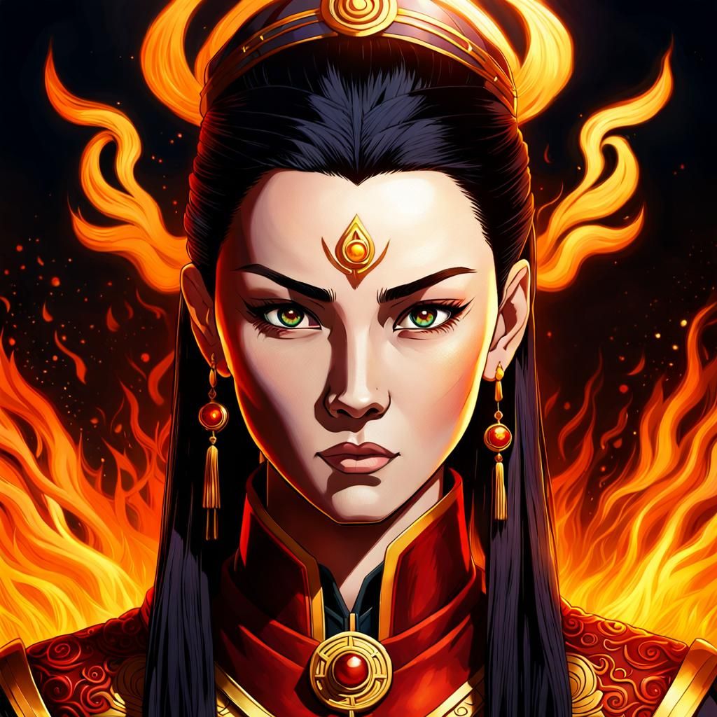 Azula from the last Airbender