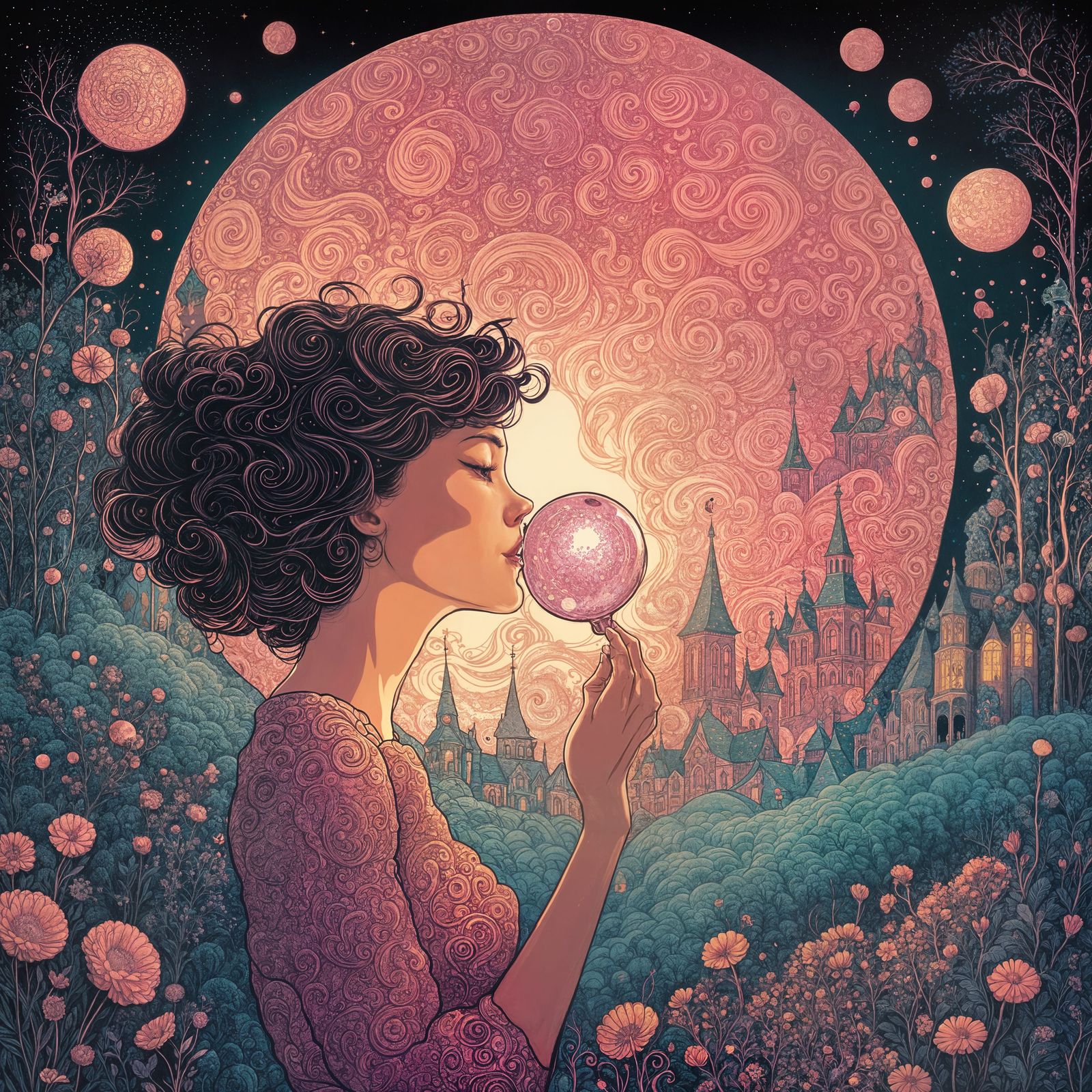 Bubblegum  by @Bunnzo