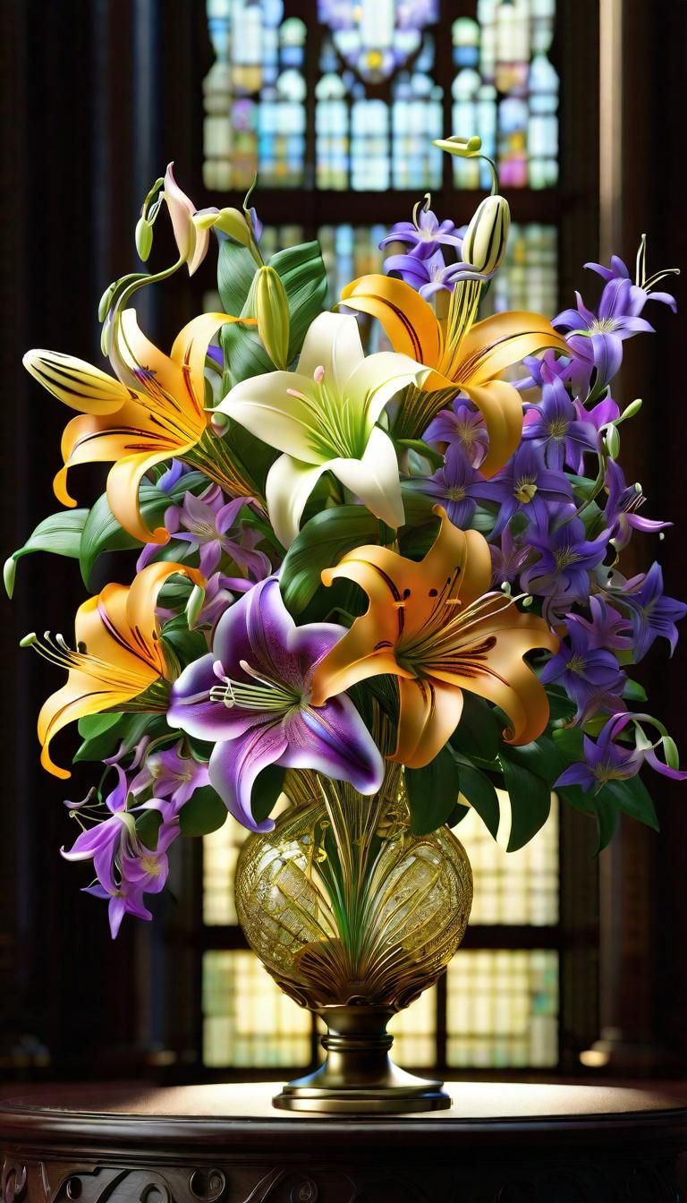 Lily bouquet