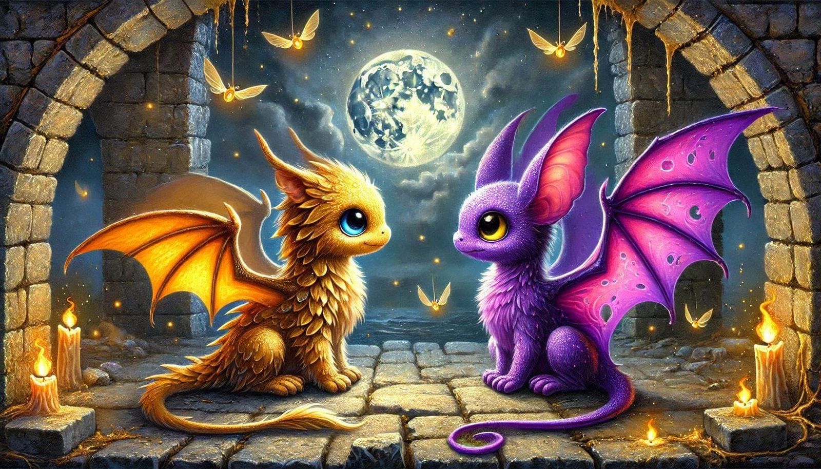 Der Drache und die Fledermaus. Das erste Treffen (4-11)