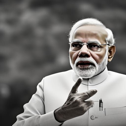 Narendra Modi counting