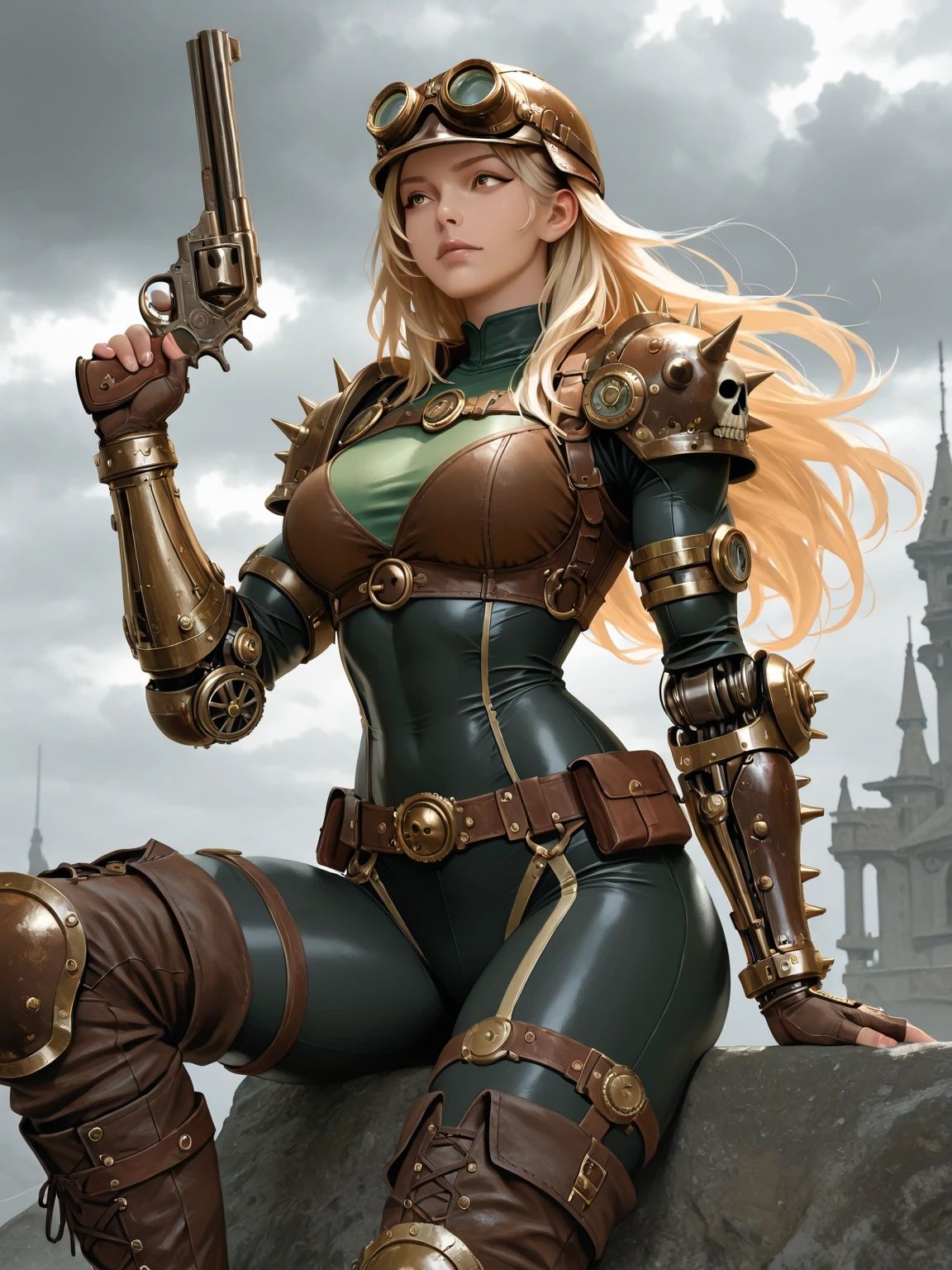 Mechanical Steampunk Arms