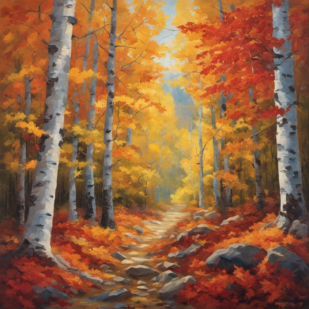 Autumn Path  by @Enesir