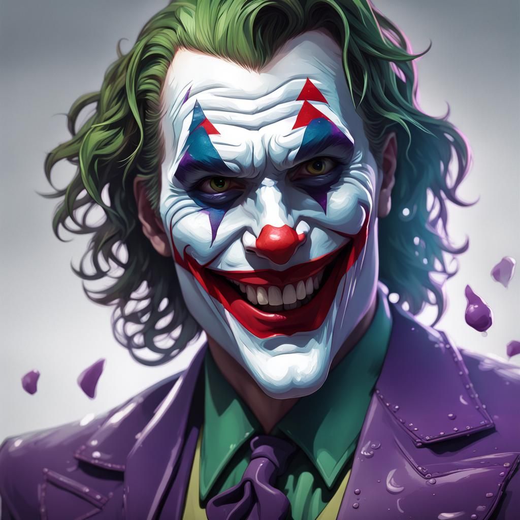 Joker - AI Generated Artwork - NightCafe Creator