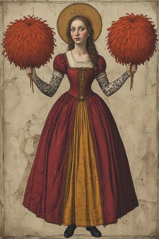 The Patron Saint of Pom-Poms, Bruegel Edition
