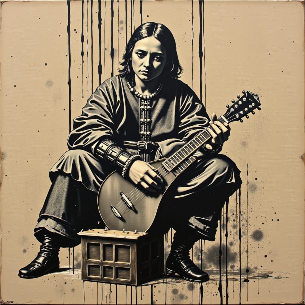 <lora:JT HistoGraff:1.0>