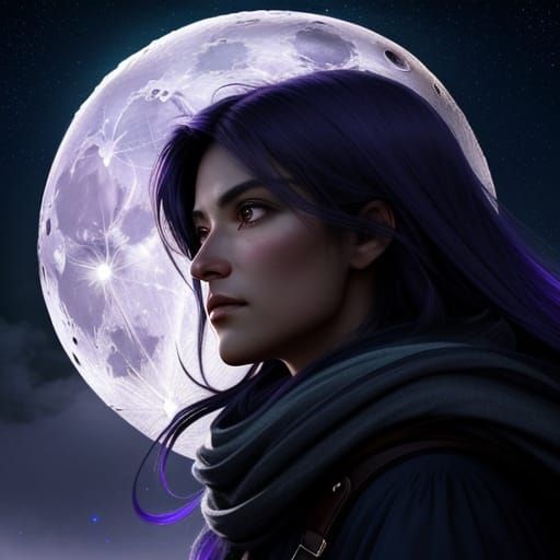 "I asked the moon to illuminate my path. It showed me a new path. My gratitude is beyond measure."