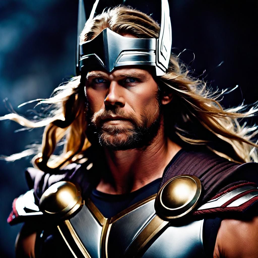 Retrato de Thor - AI Generated Artwork - NightCafe Creator