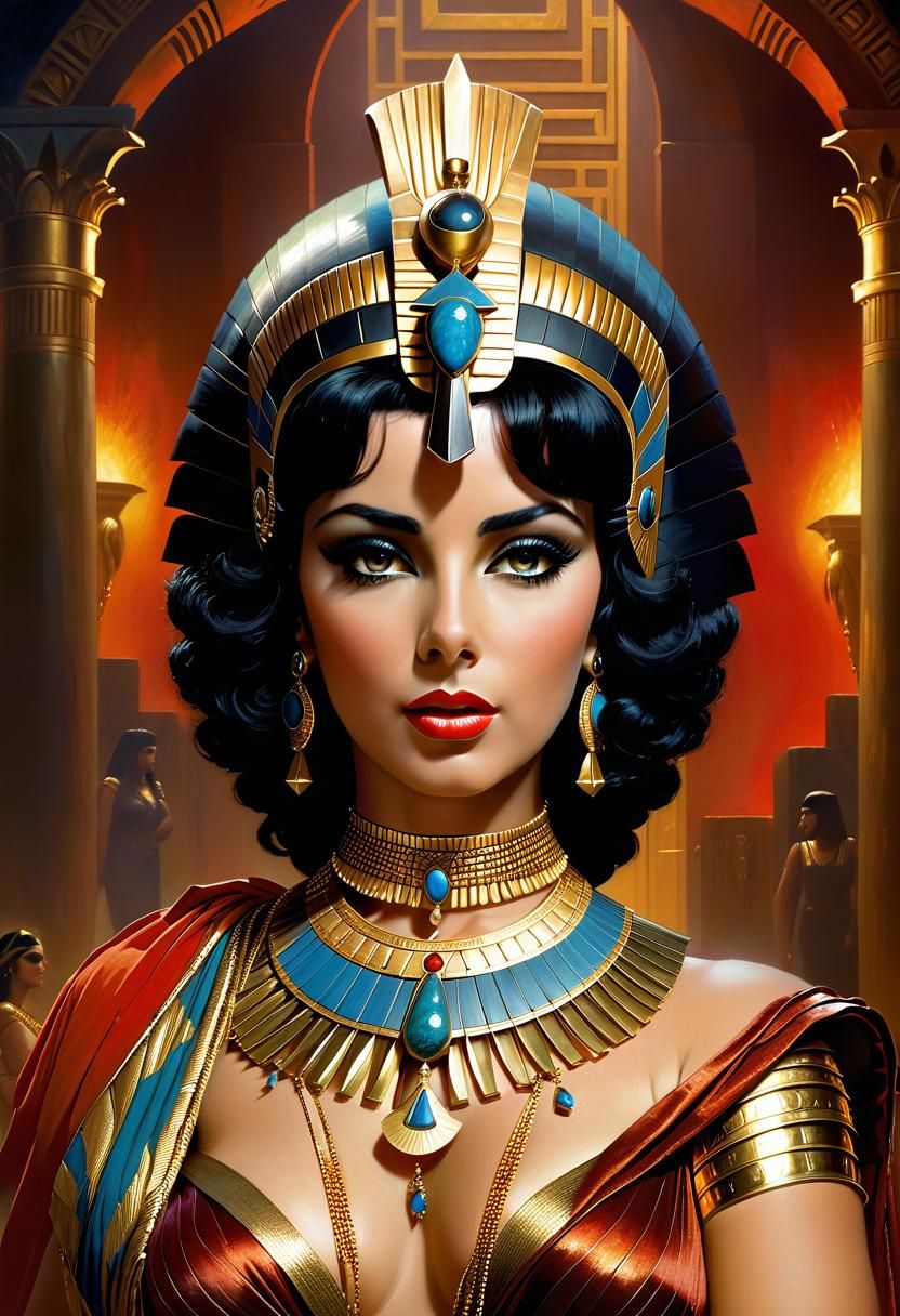 Cleopatra - AI Generated Artwork - NightCafe Creator