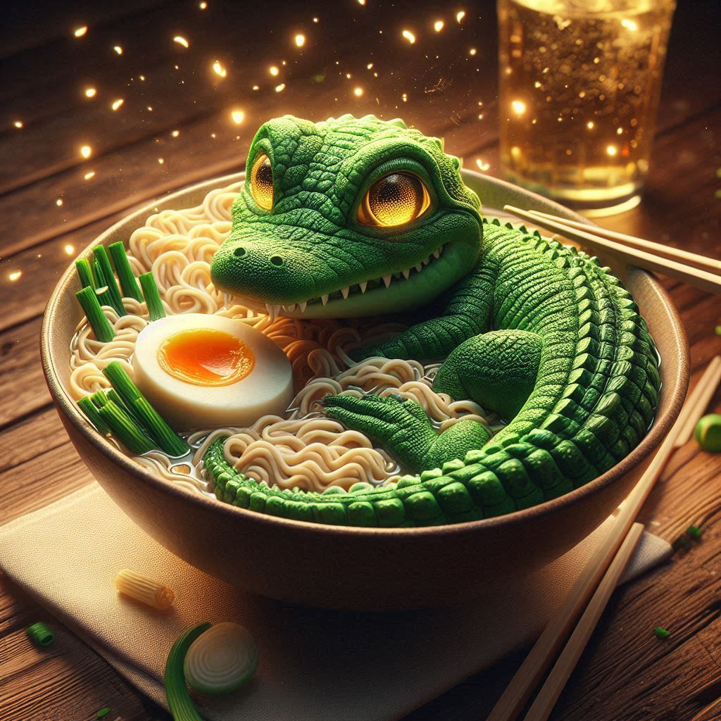 Croc ramen