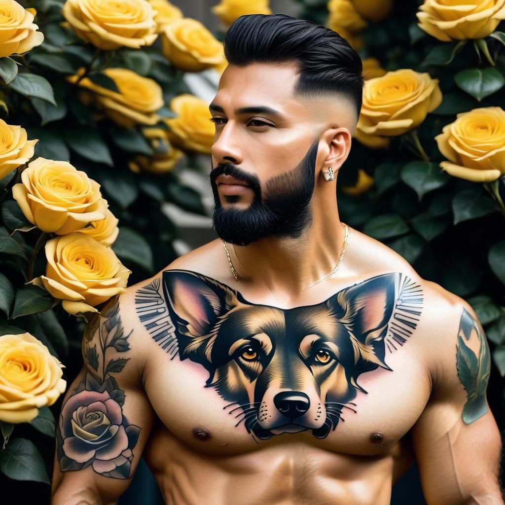He Loves His Dog