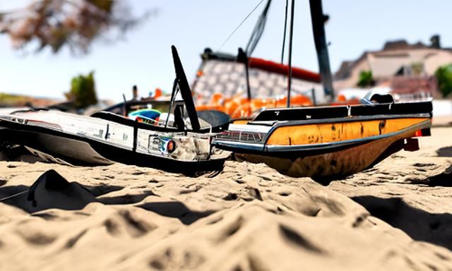 portuguese beach, portuguese coast background, a boat in the...