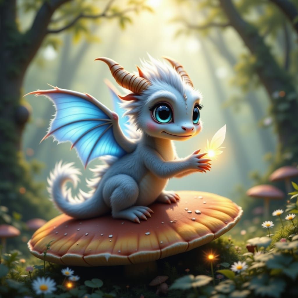 Dragons Cute V2 LoRA Test