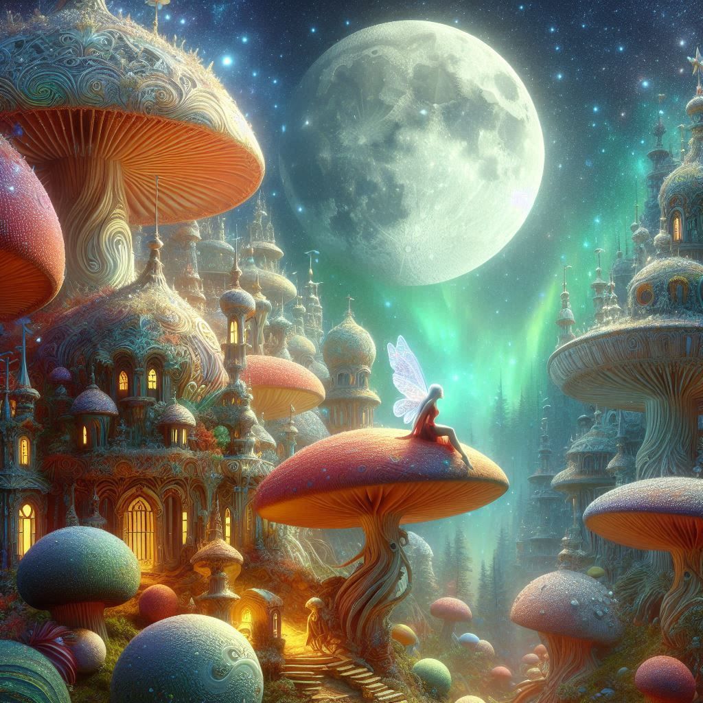 Mushroom town