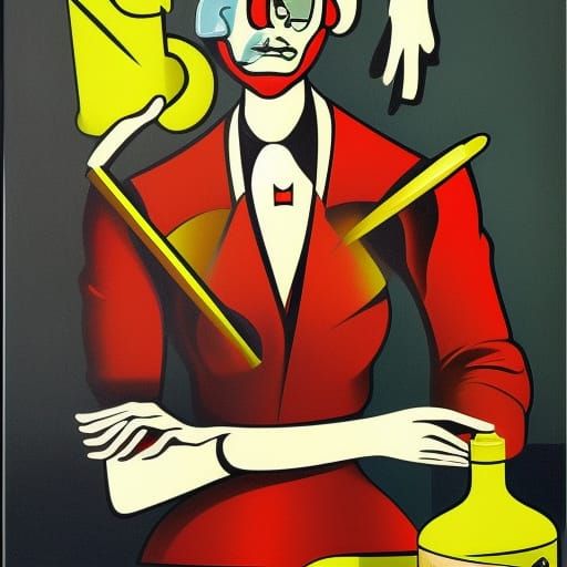 Cyborg bartender