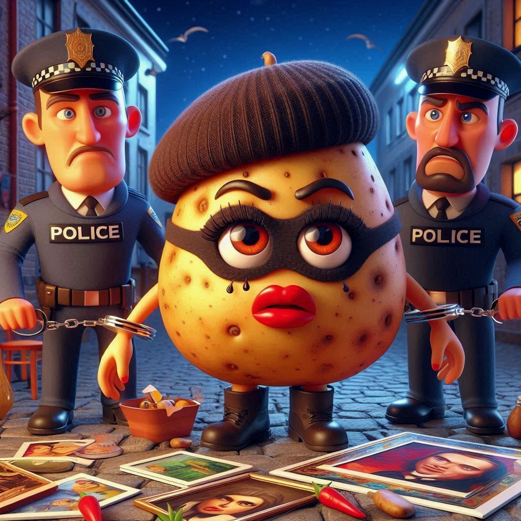 The Art Thief Potato