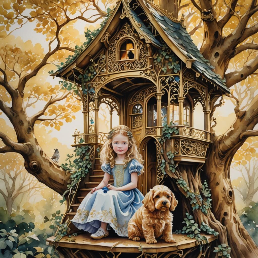 Last refuge of a child princess  by @Radiohead