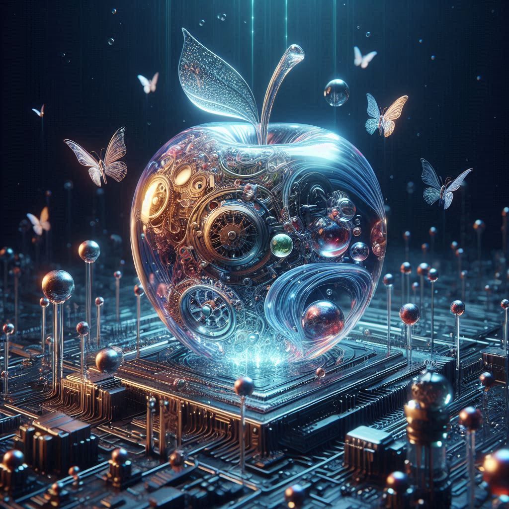 Glass Apple Computer