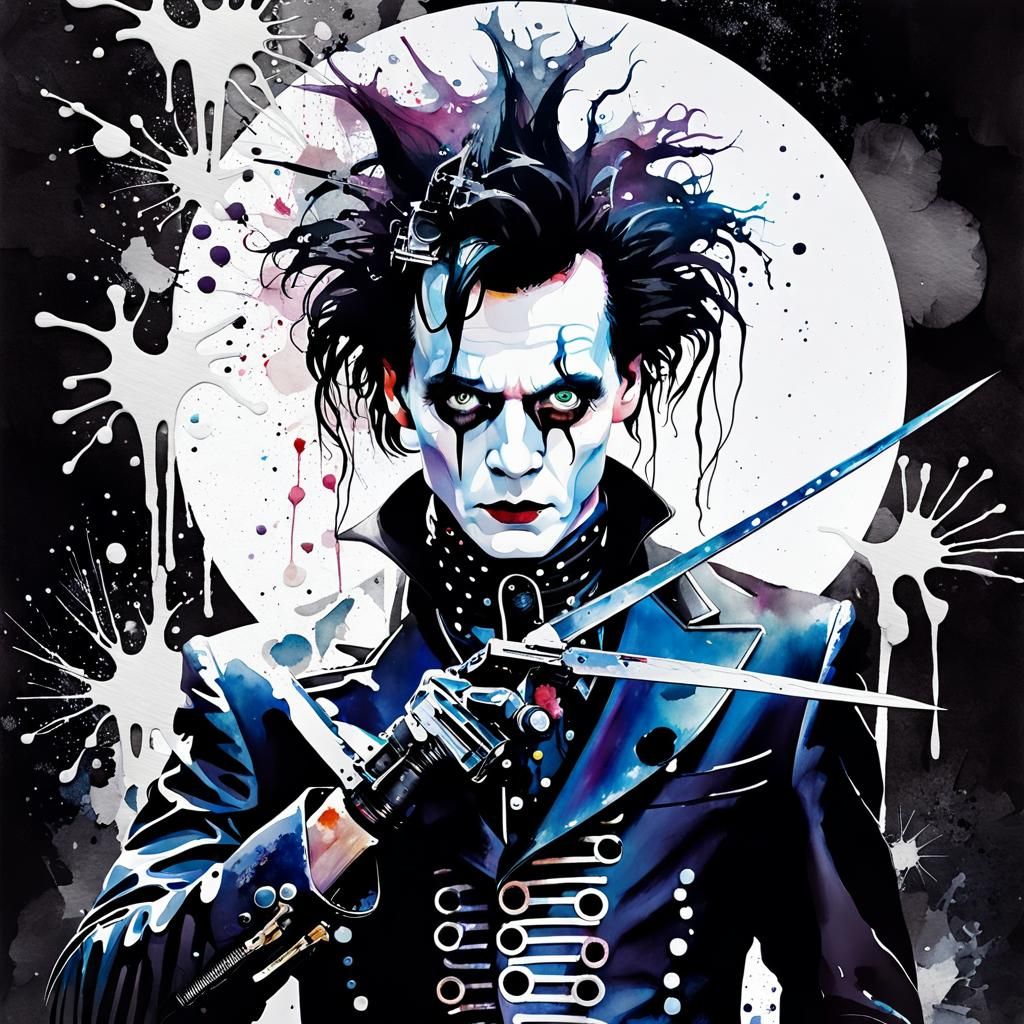 Edward Scissorhands  by @Superxu