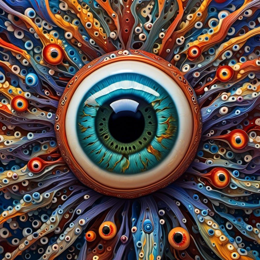 Abstract Eye