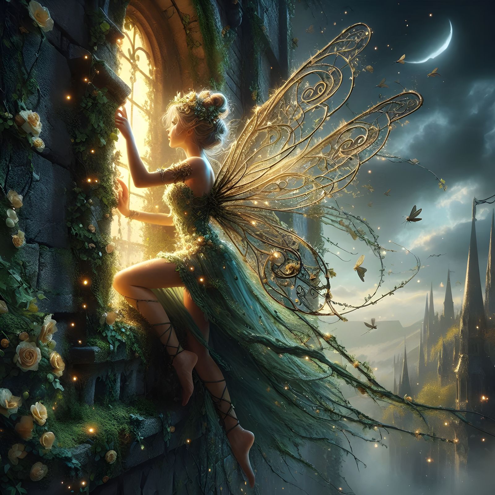 Fairy at the window