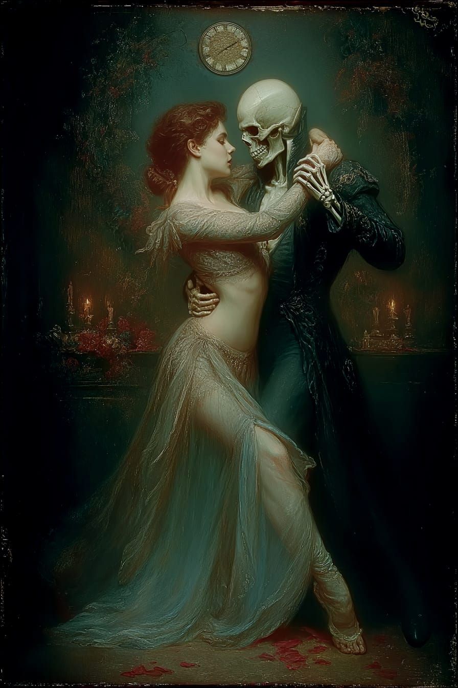 For her, the clock stopped.