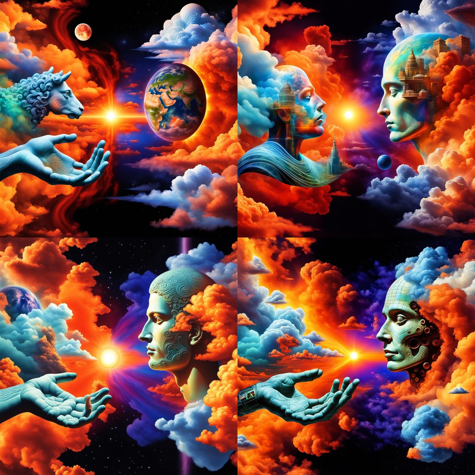 inter-dimensional Bardo travelers
moving between purgatory a...