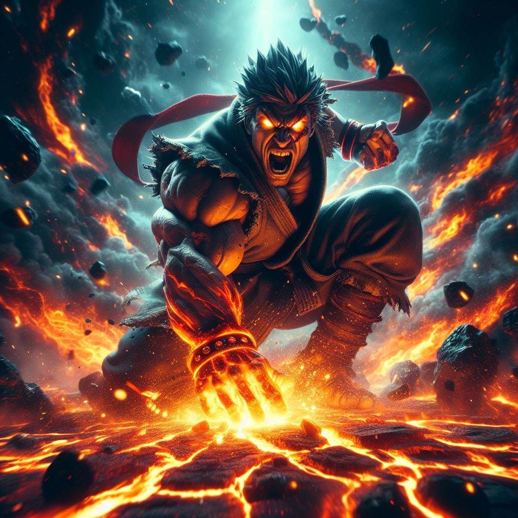 Akuma, The Raging Demon
