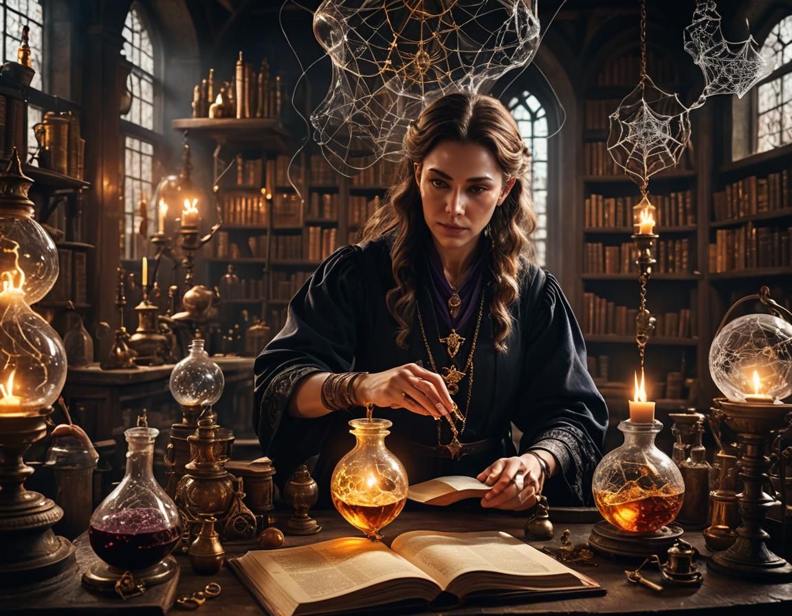Alchemist Woman