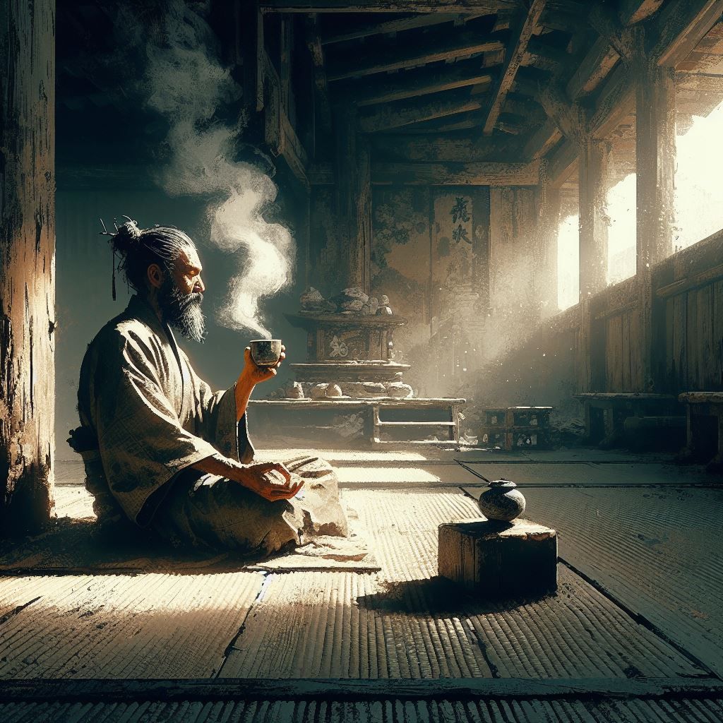 Tea time for a Sensei