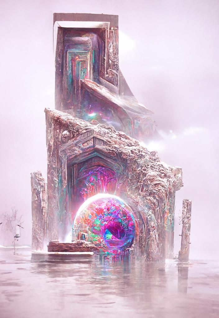 Portal to a new dimension - AI Generated Artwork - NightCafe Creator