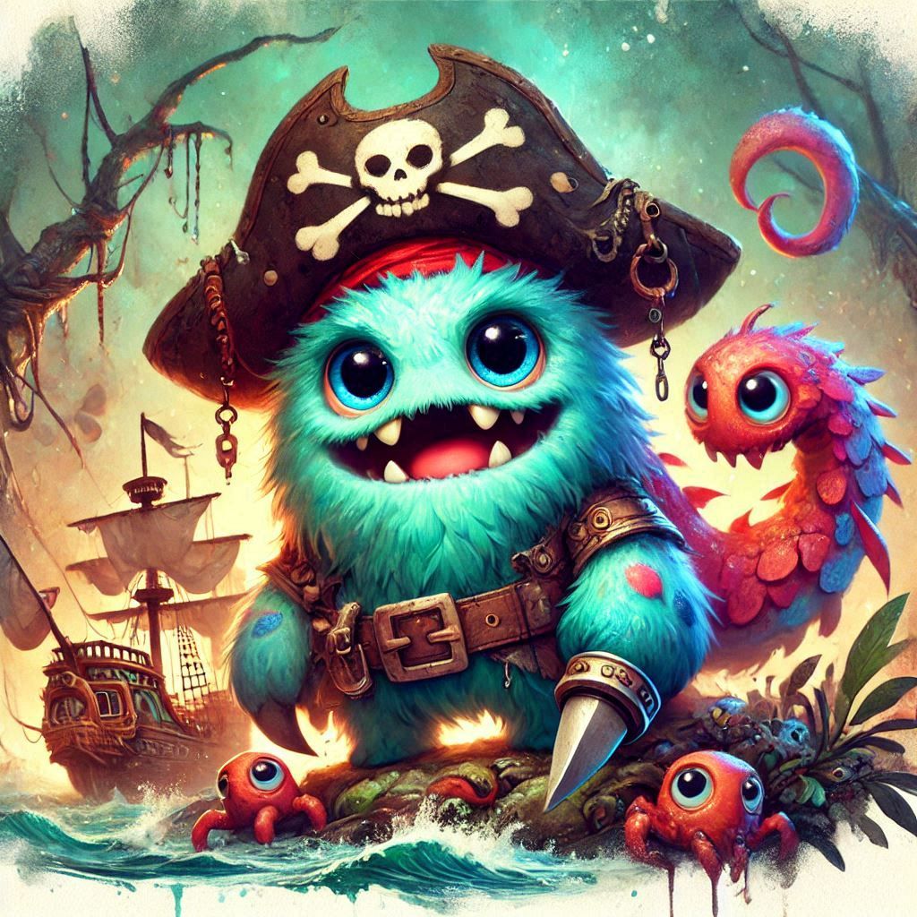 adorable fairy-tale fantasy creature portrait..