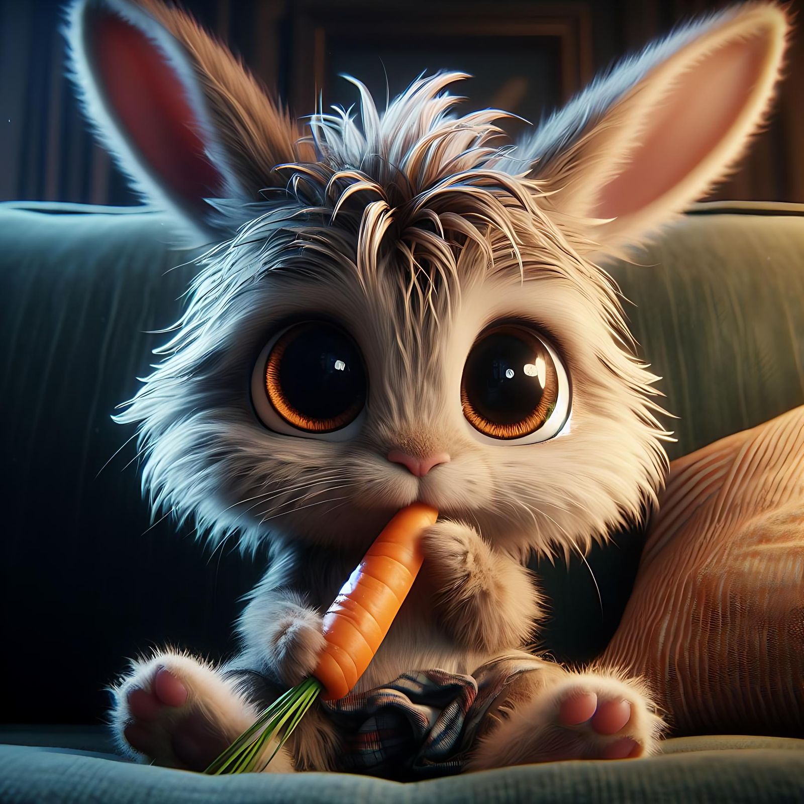 Can I finish my carrot before I go to bed? ...