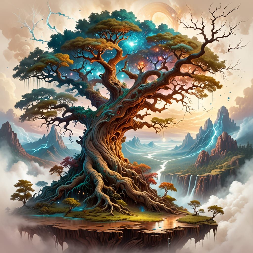 Cosmic Tree of Stars 🌳🌌#2