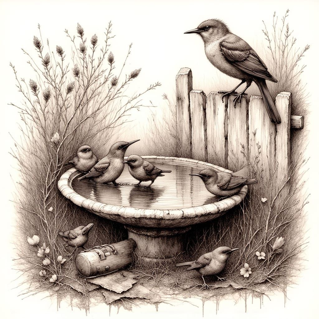 Bird Watching = Inner Peace For Me  by @A Secret McDaniel