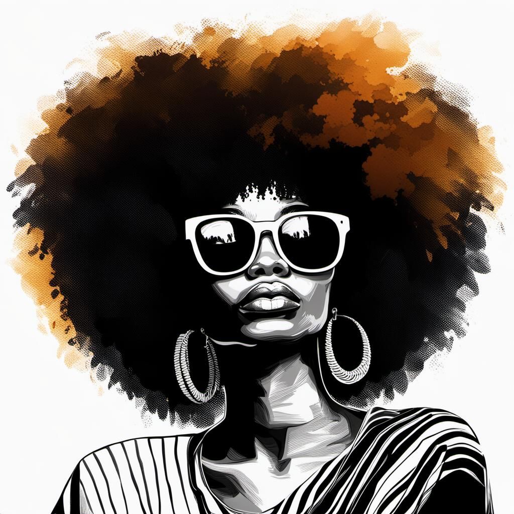 Black History Month  by @AI art guy