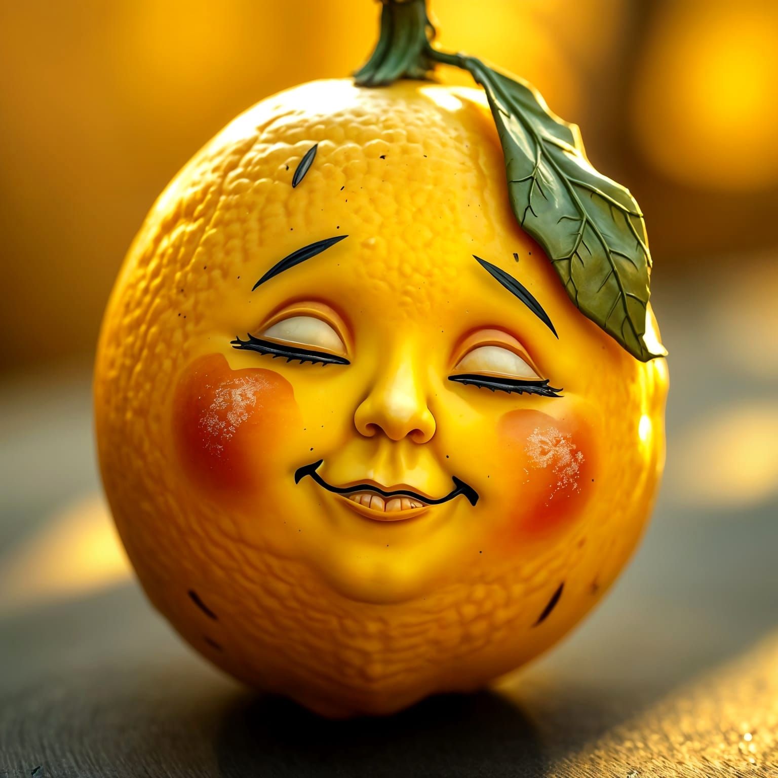 Lazy Lemon   by @viisipuu