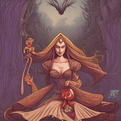wood princess