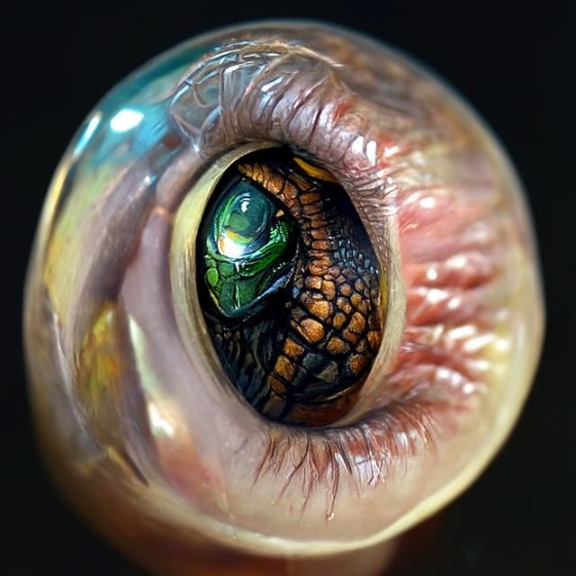 reptile eye