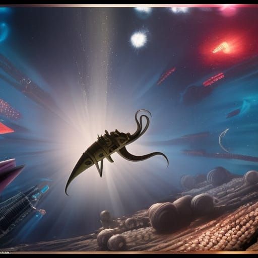 squid in space