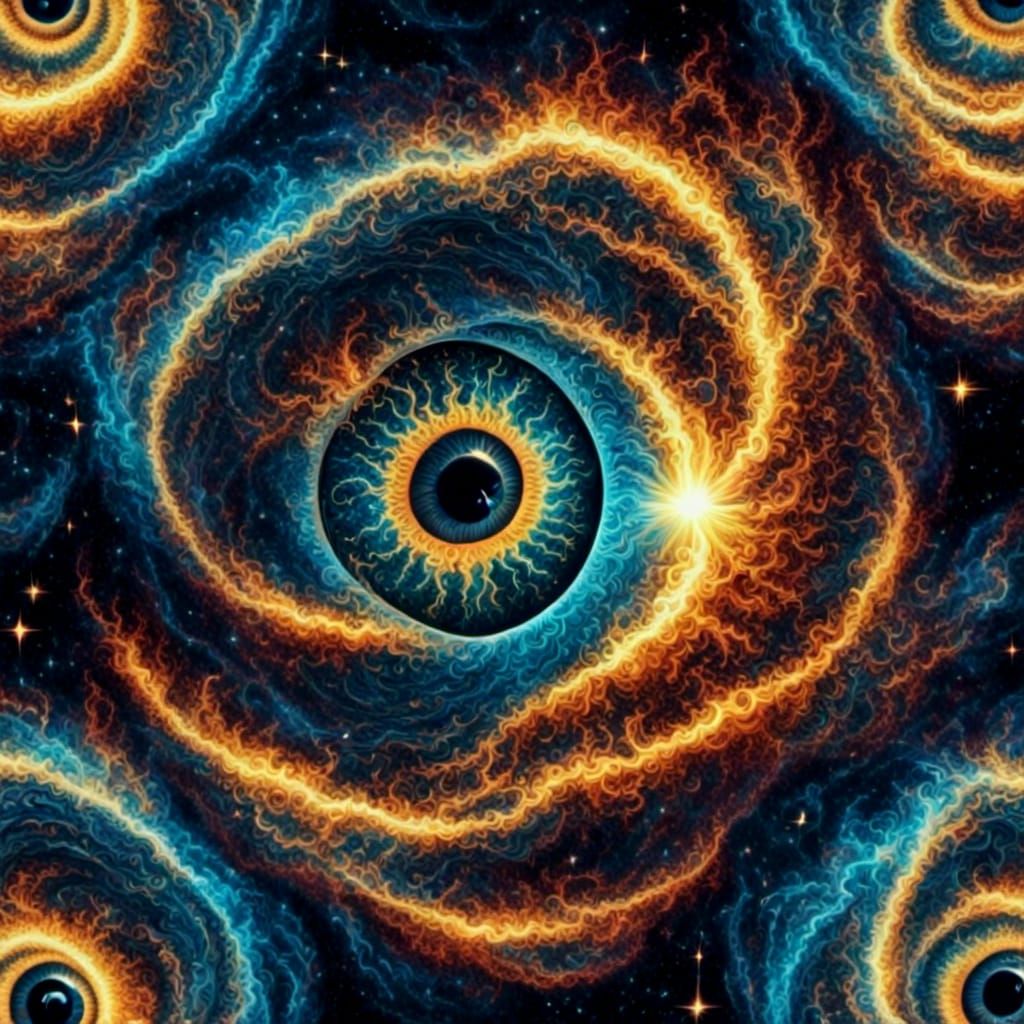 eye nebula flames surreal colors <lora:Stunning Eye:1.0> <lo...