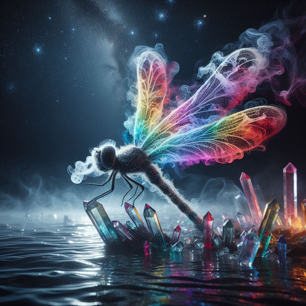 Rainbow Smoke Dragonfly