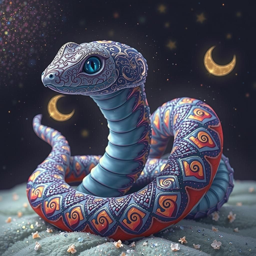 Sweet serpent   by @Bex